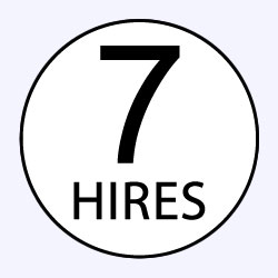 7 hires
